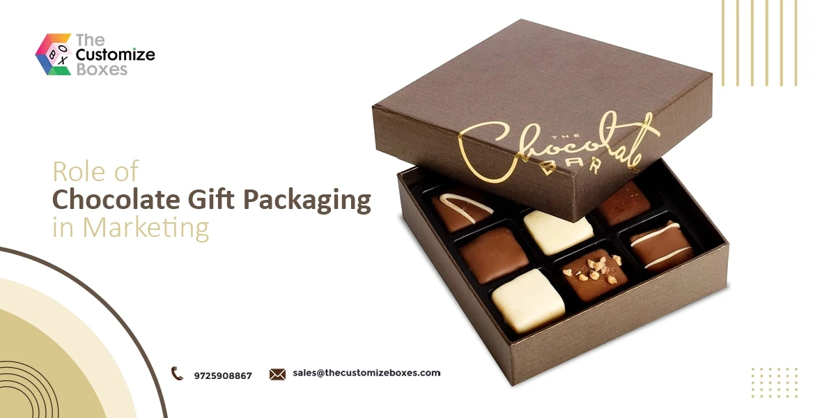 Gift Packaging of Chocolate Role